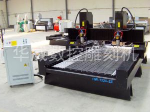 铜陵双头立体多功能石材雕刻机HW-1325-2Z