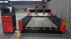 铜陵HW-1825双头重型浮雕石材雕刻机