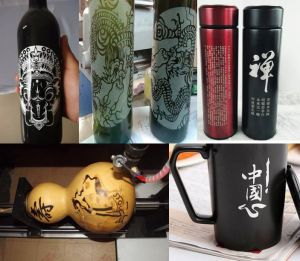 铜陵酒瓶葫芦工艺品激光雕刻机